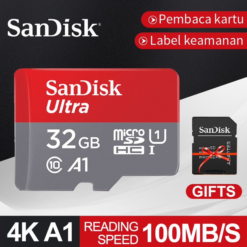 Thẻ Nhớ Microsd Sd Hc Class 10 32gb 64gb 128gb 256gb 100mb S Ultra | BigBuy360 - bigbuy360.vn