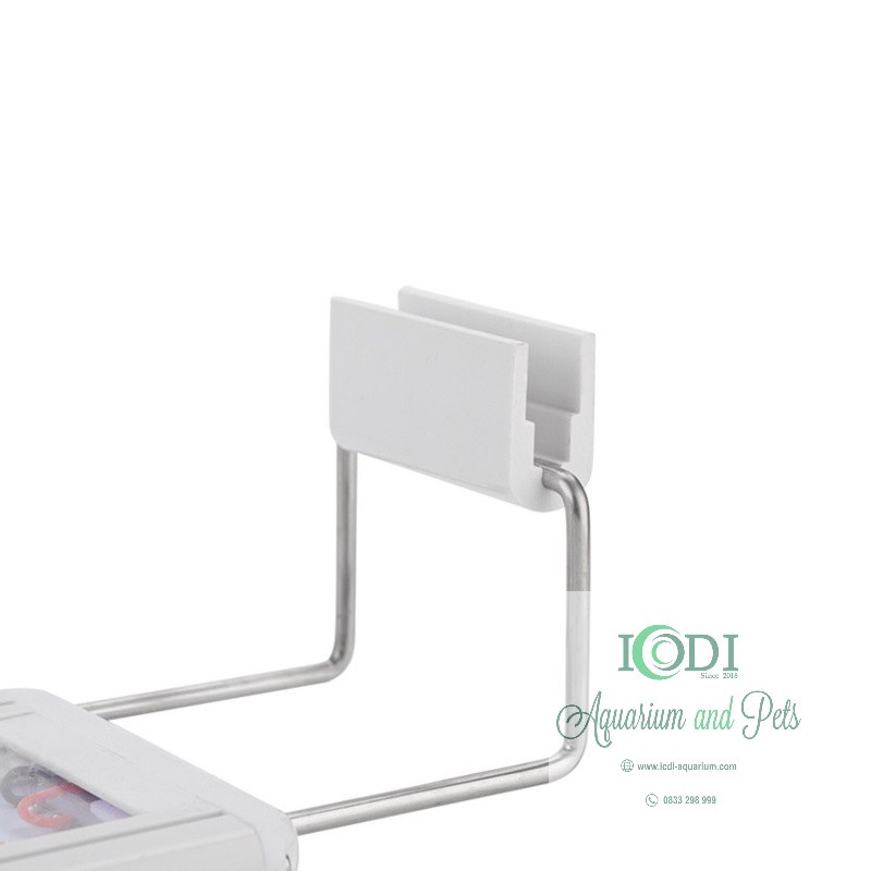 Đèn Bể Cá LED Máng Nhựa Trắng Ánh Sáng Trắng Và Đổi Màu RWB 20-60cm