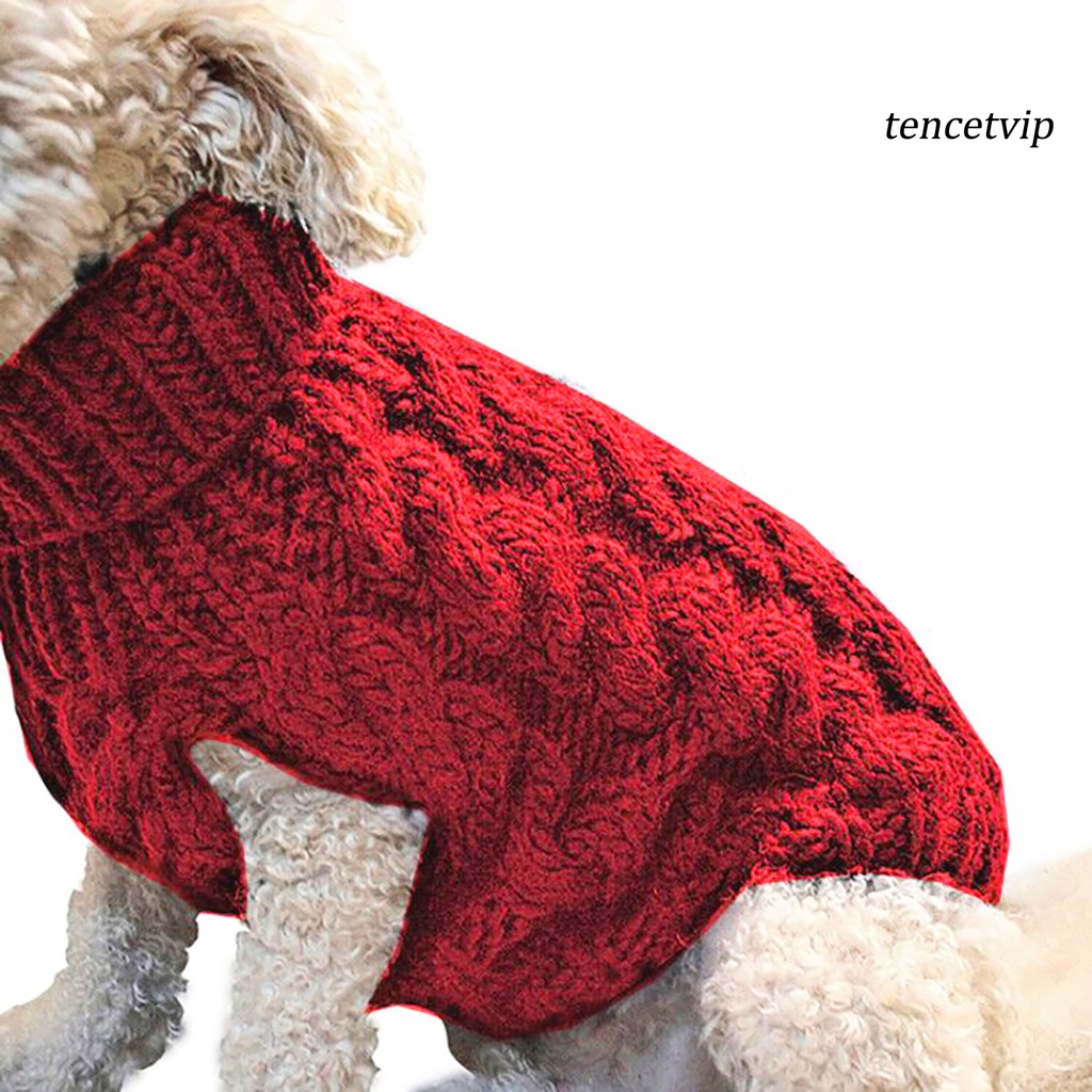 Áo sweater dệt kim thời trang thu đông dành cho thú cưng