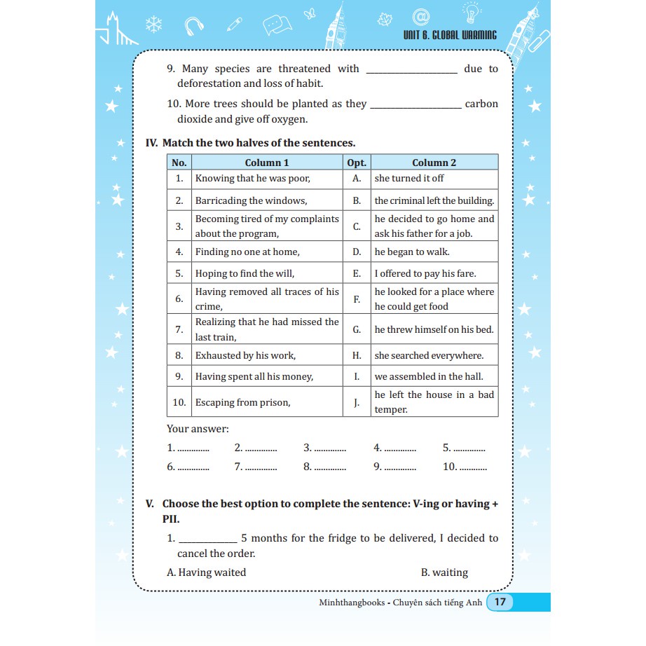 Sách - Chinh phục ngữ pháp và bài tập tiếng Anh lớp 11 tập 2 - Có đáp án Tặng Bookmark