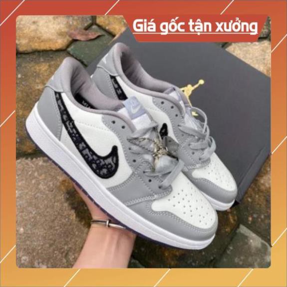 Hàng Đẹp Có Sẵn Giày Thể Thao Nam Nữ JD thấp Cổ đế trong up 1