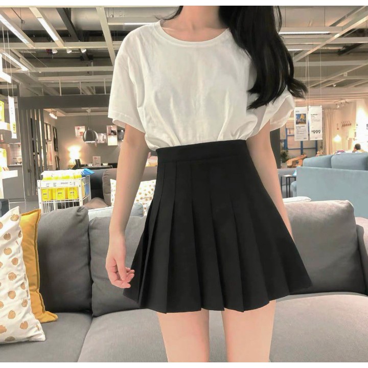 Chân váy TENNIS có quần trong chất vải tuyết mưa Cam Kết Hàng Y Hình Kèm Ảnh Thật Chính Chủ ( Size từ 40-53kg )