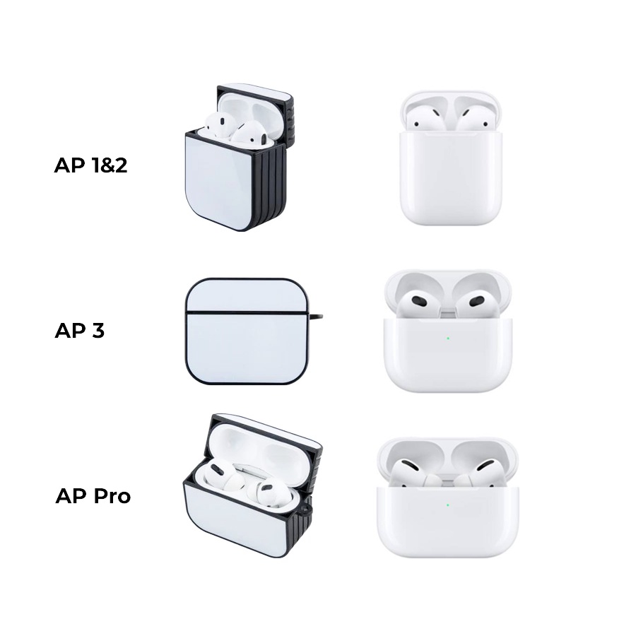 Vỏ bảo vệ hộp sạc tai nghe AirPods Unique Case AP003