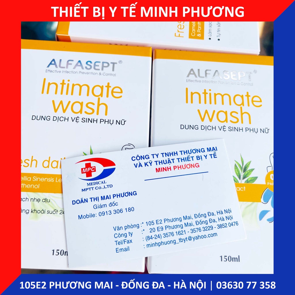 Dung dịch vệ sinh phụ nữ ALFASEPT Fresh daily