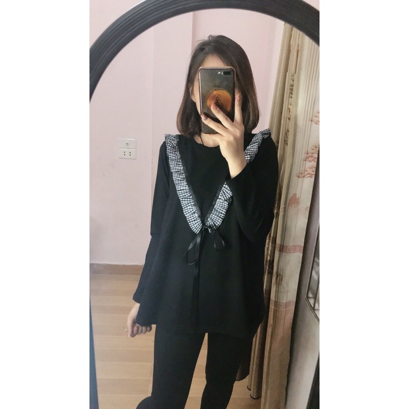 Áo Bầu Thiết Kế Hàng Đẹp, Chất Cotton 100% Đẹp form Chuẩn