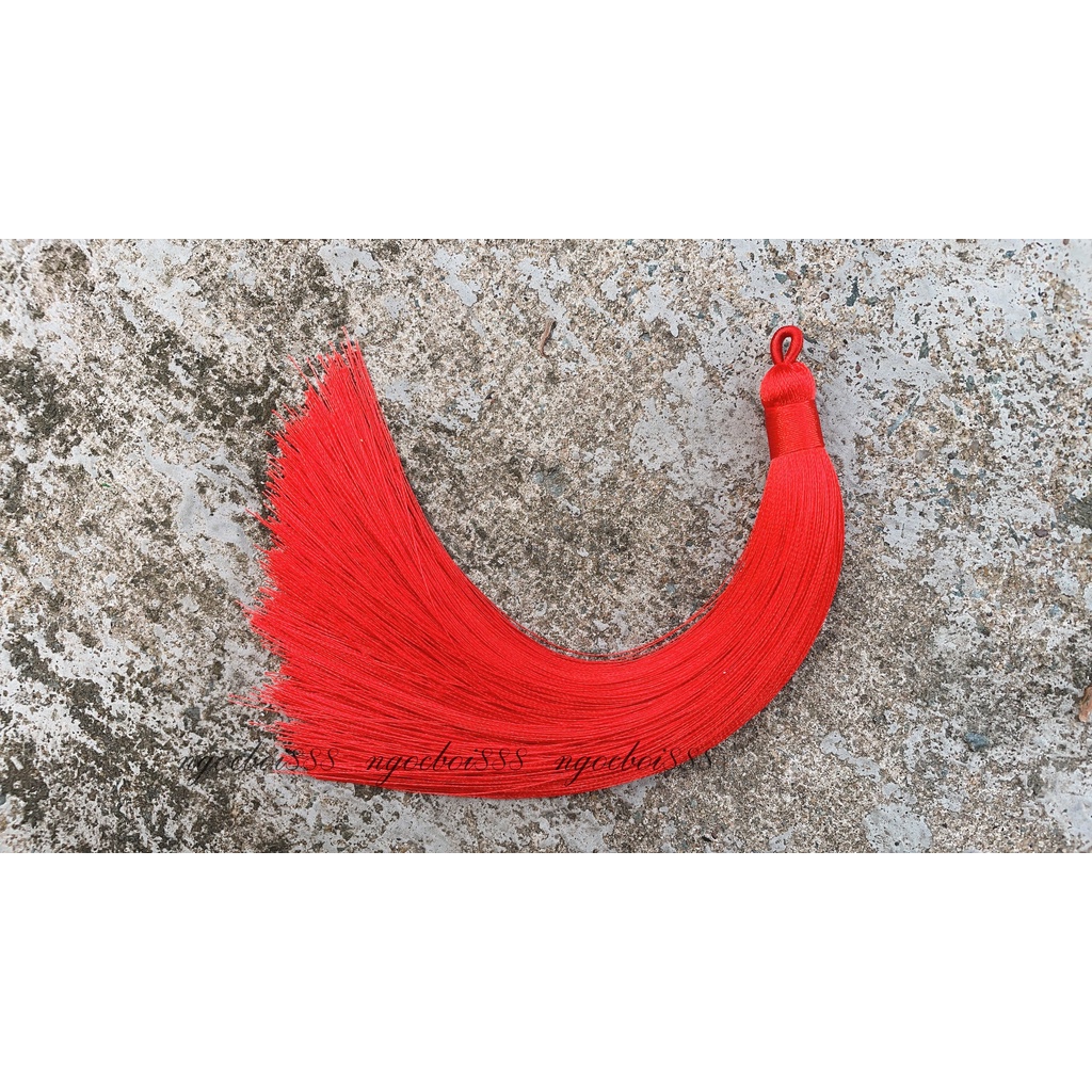 Đôi Tua Rua Trang Trí Mặt Ngọc Bội, Áo Dài, Trang Phục Nhiều Màu