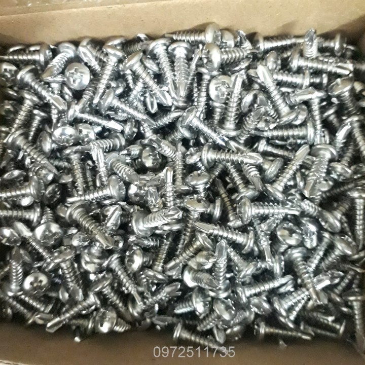 Vít tự khoan đầu tròn inox M4x16 (1kg)