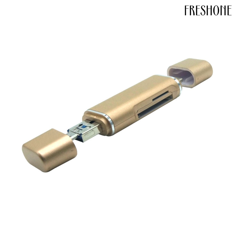 Đầu Đọc Thẻ Nhớ 5 Trong 1 OTG Micro USB 3.1 Type-C TF SD Cho Điện Thoại Android | BigBuy360 - bigbuy360.vn