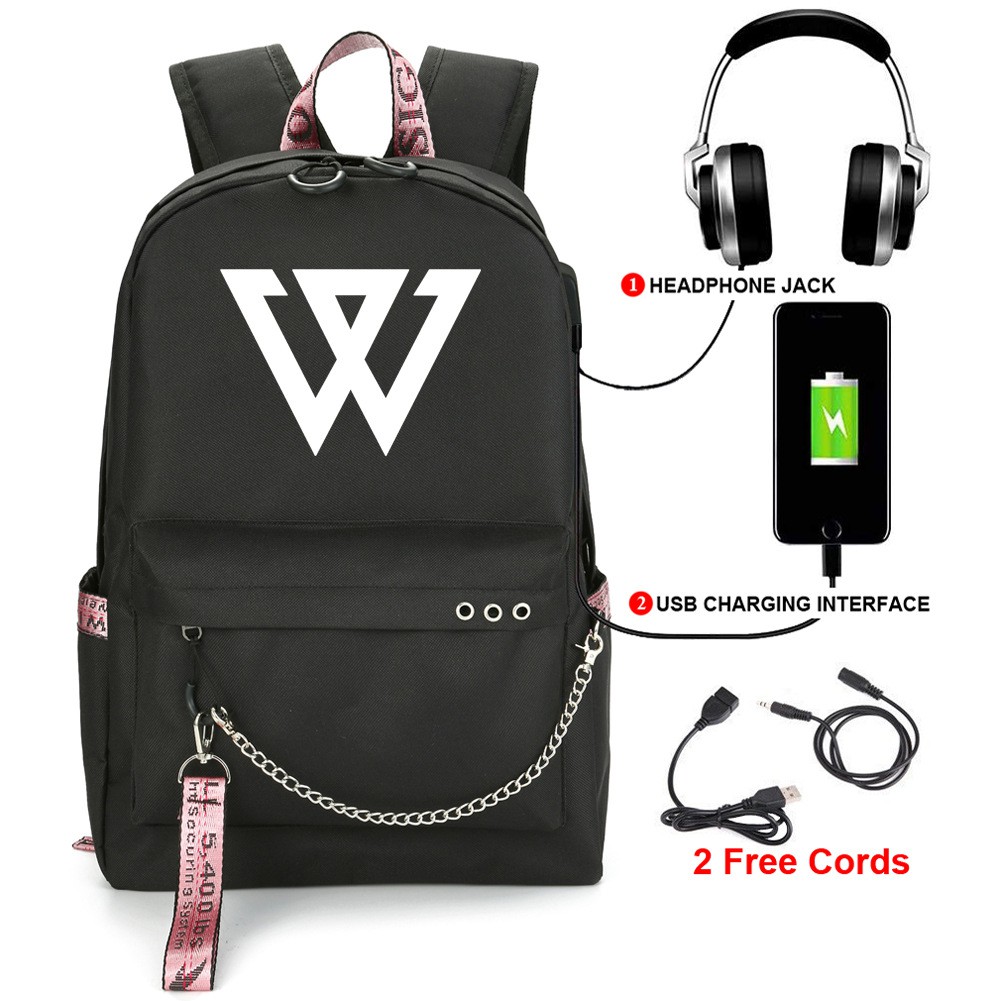 Balo thời trang cặp sách đi học KPOP Winner