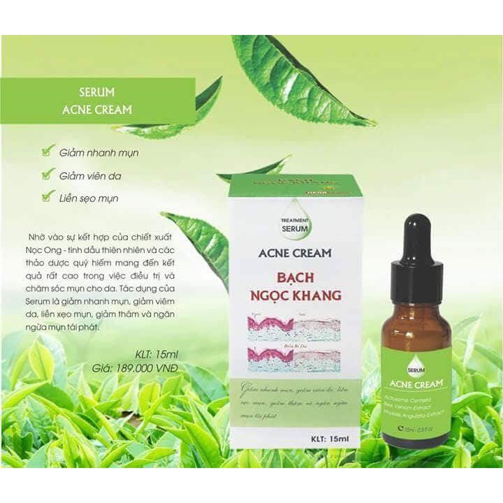 Serum dưỡng da nám tàn nhang Bạch Ngọc Khang