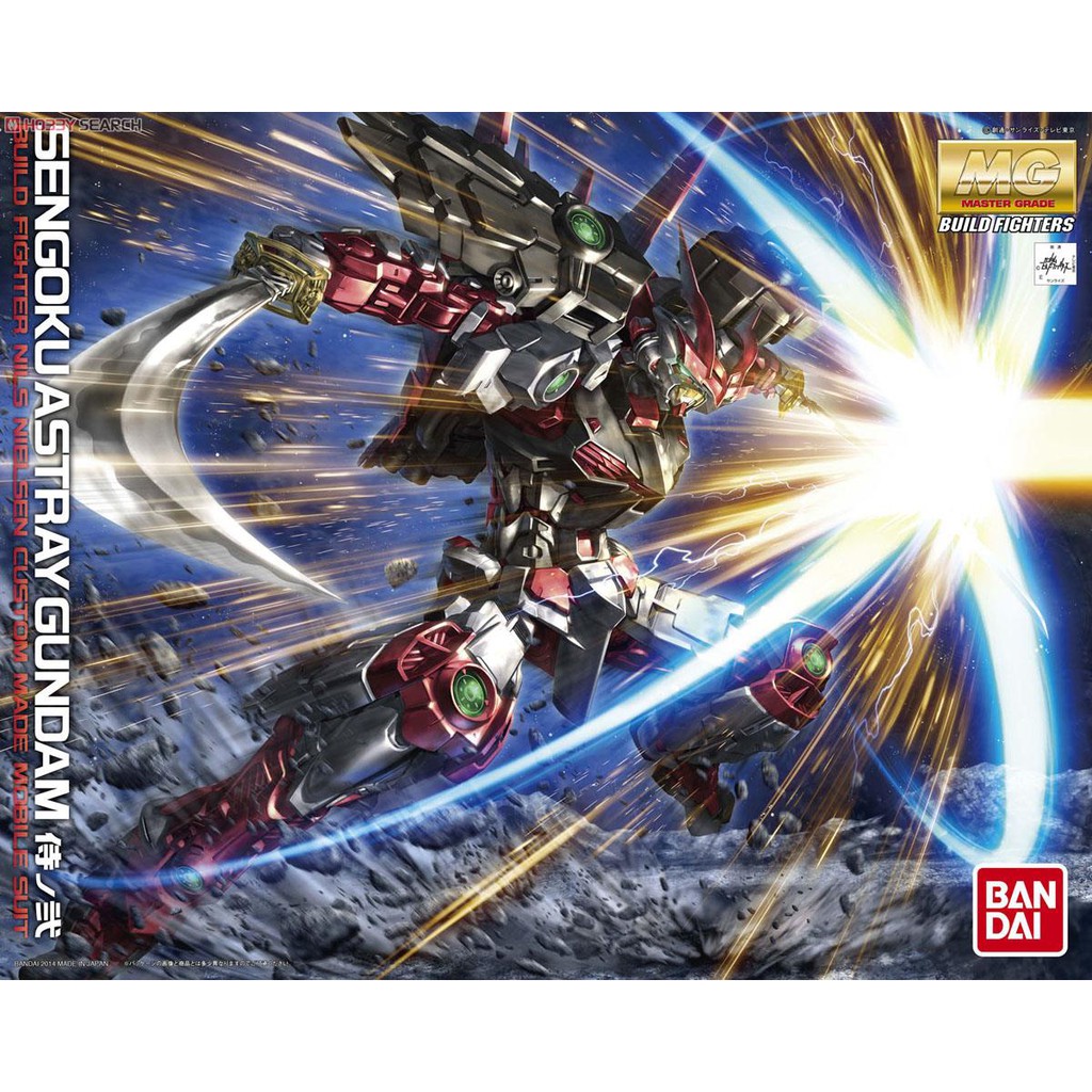 Mô Hình Gundam MG Astray Sengoku Bandai 1/100 Build Fighters Đồ Chơi Lắp Ráp Anime Nhật