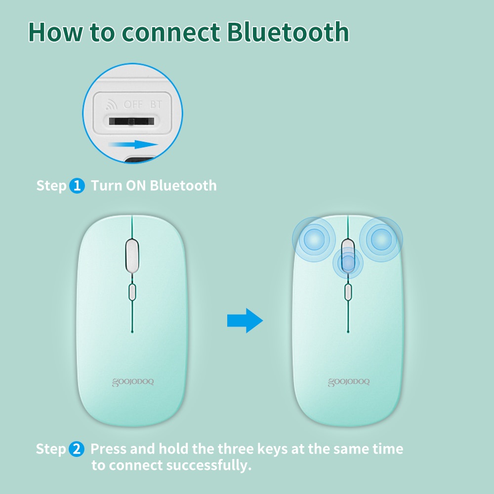 Combo bàn phím Bluetooth không dây kèm chuột cho iPad Xiaomi Samsung Huawei Tablet Android IOS Windows