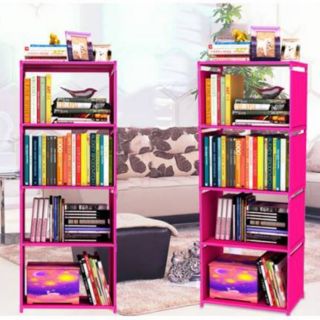 Tủ sách 5 tầng 4 ngăn
