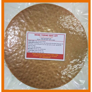 Bánh tráng gạo lứt đỏ ăn kiêng giảm cân eatclean 500g