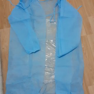 Áo y tế 1 lần xanh