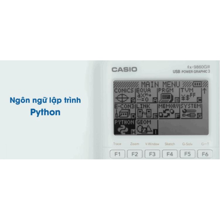 Máy tính Đồ Hoạ Casio FX-9860GIII chuyên dụng hàng chính hãng bảo hành 5 năm