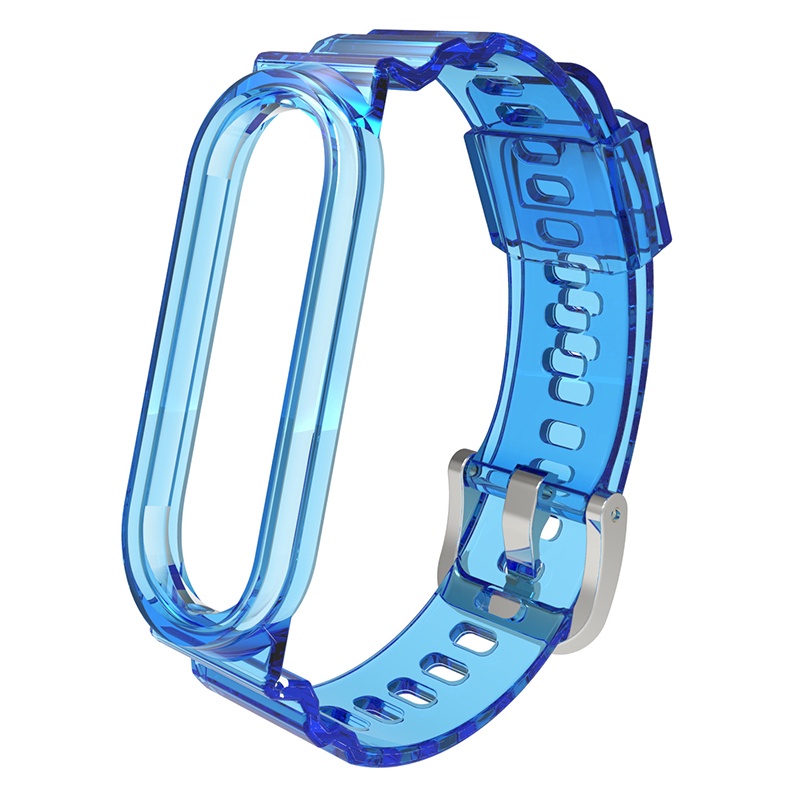 Dây Đeo Trong Suốt Cho Đồng Hồ Thông Minh Xiaomi Mi Band 7/6/5/4/3