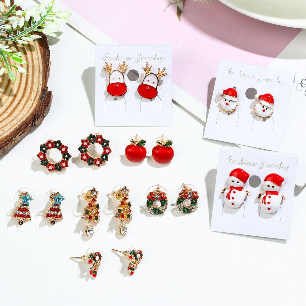 Giá Đỡ Acrylic In Họa Tiết Ông Già Noel Trang Trí Mới