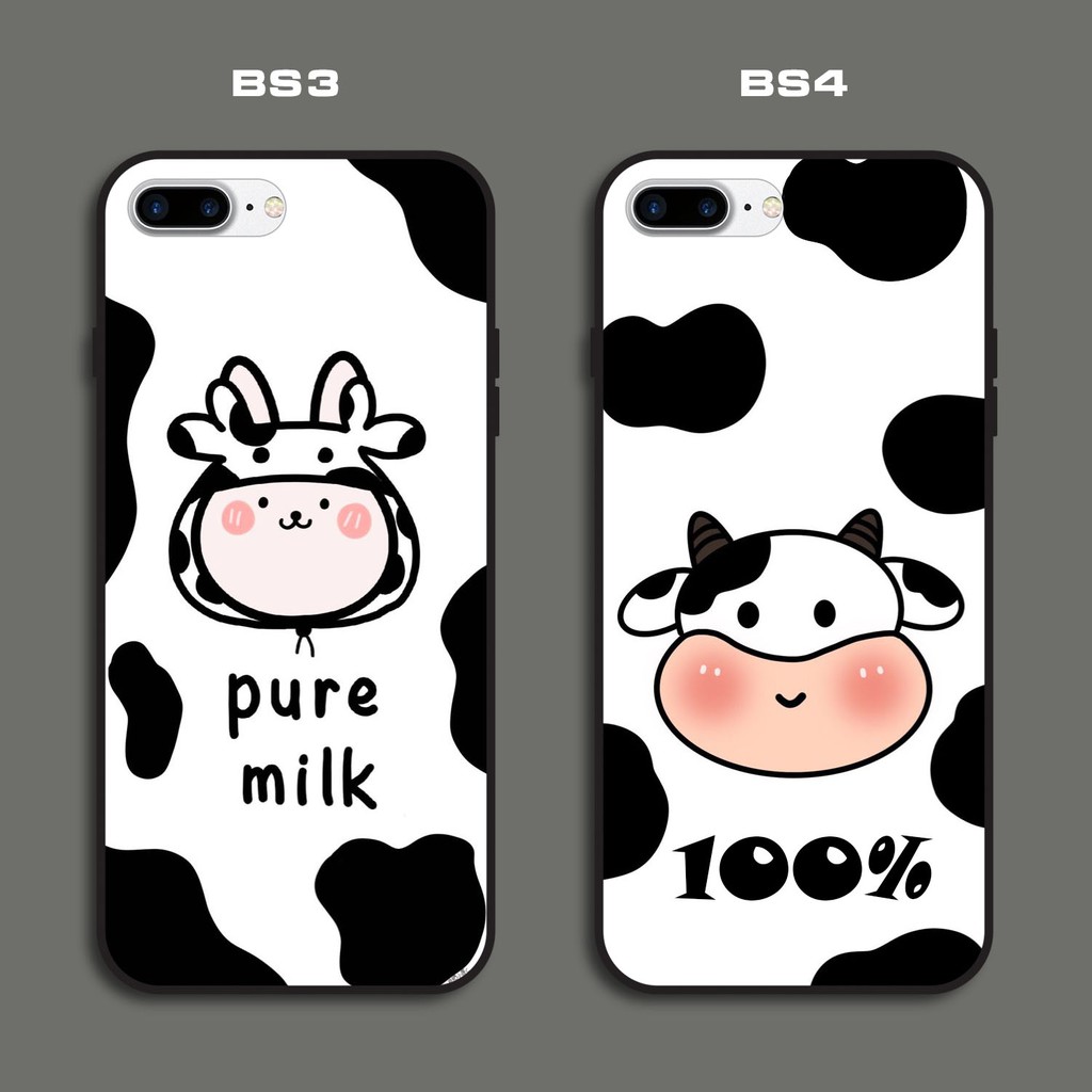 Ốp lưng Huawei Y7 2018/ Y7 2019/ Y9 2019/ Y7 Plus 2020/ Y7 Pro 2019 in hình bò sữa cute