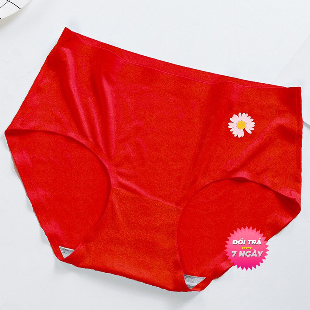Quần Lót Nữ Quần Lót Su 2Q06 VNXK Họa Tiết Hoa Cúc Không Đường May Chất Lanh Siêu Thoáng Mát Loại Đẹp (HÌNH THẬT) 01 Cái | BigBuy360 - bigbuy360.vn