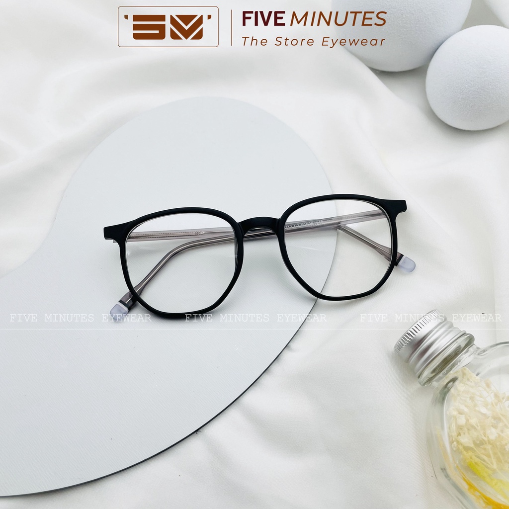 Gọng kính nam nữ, Nhựa dẻo kèm lõi kim loại nhiều màu Siêu hot dễ đeo 8312