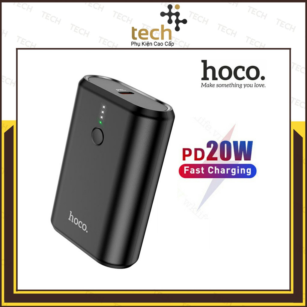 [Mã 155ELSALE giảm 7% đơn 300K] Sạc Dự Phòng 10000mah Hoco Q3 New Hỗ Trợ Sạc Nhanh 20W - Bảo Hành Chính Hãng 12 Tháng