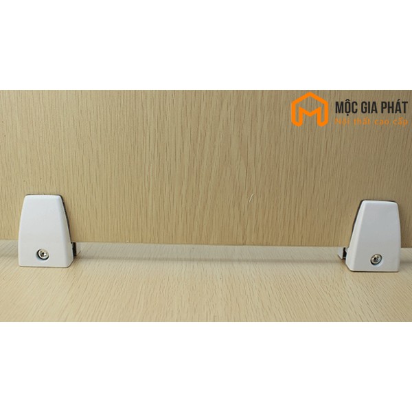Kẹp Vách Ngăn Trắng - Kẹp Vách Ngăn Giúp Cố Định Vách Ngăn, Tạo Không Gian Riêng Tư Trên Bàn Làm Việc