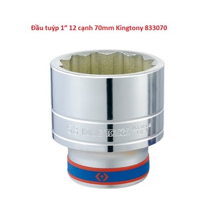 Đầu tuýp 1″ 12 cạnh 70mm kingtony 833070