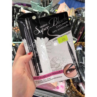 [Auth Thái] Kẻ mắt nước Mistine Thái Lan Super Black Fixed Liner 2g