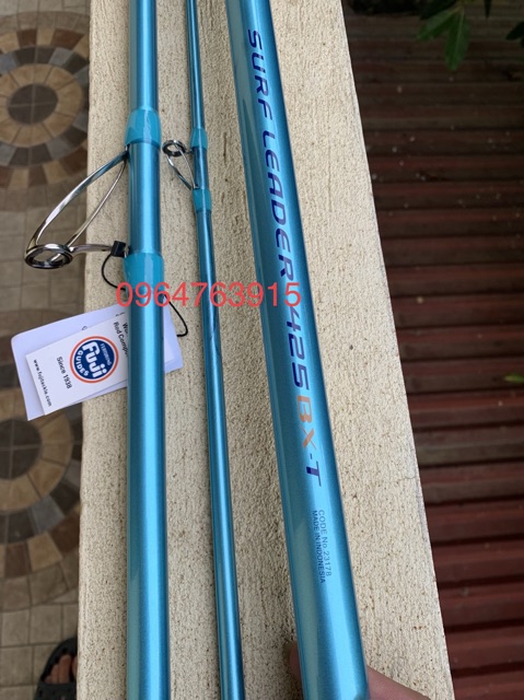 Cần 3 khúc Shimano Surf Leader 4m25 độ cứng Bx Xanh