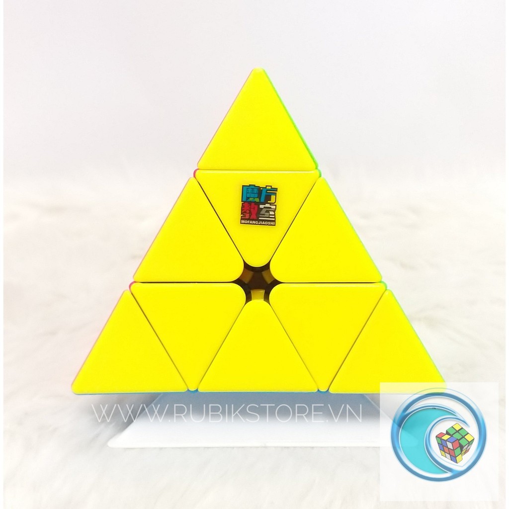 Đồ chơi Rubik biến thể tam giác Mofangjiaoshi Meilong Pyraminx Stickerless