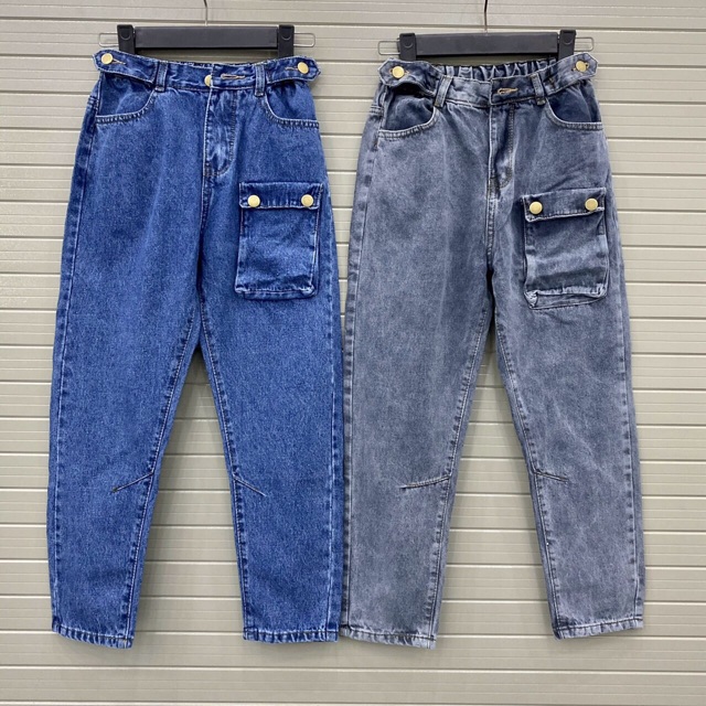 QUẦN BAGGY NỮ LƯNG THUN PHỐI TÚI HỘP, CHẤT BÒ MỀM HÀNG HOT TREND 2021 | BigBuy360 - bigbuy360.vn