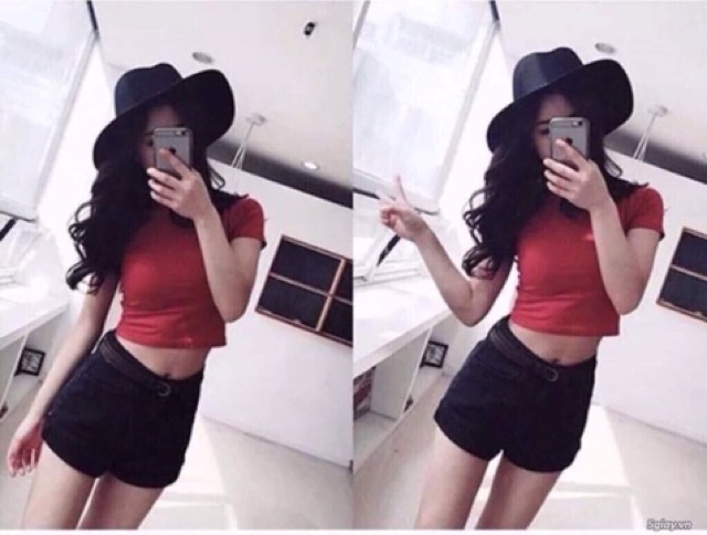 Áo crt thun gân ngắn tay BYD869