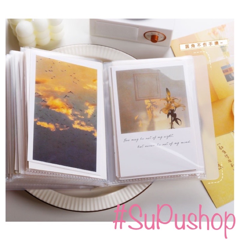 🧸🧸ALBUM LƯU TRỮ STICKER, GIẤY TỜ KHỔ A6 TIỆN LỢI🧸🧸