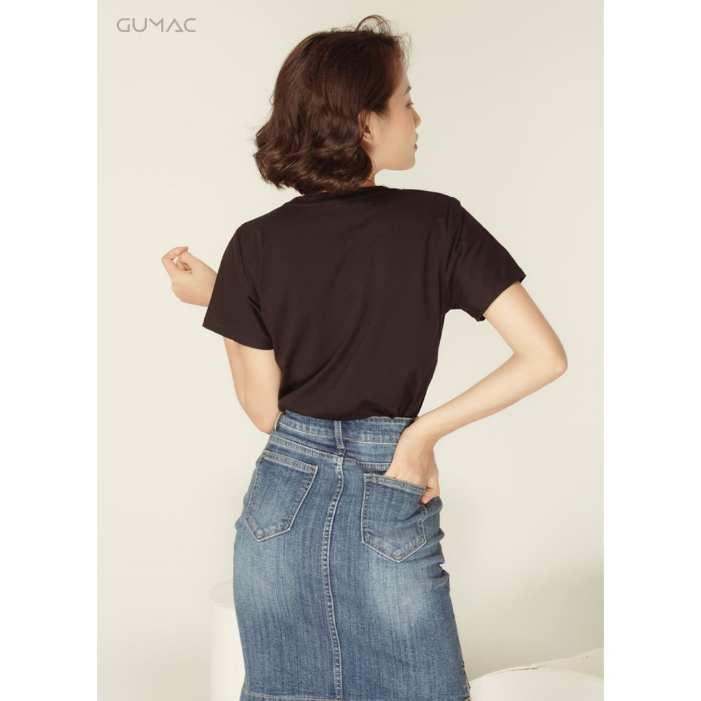 [Mã WAFAST hoàn 20% tối đa 100k xu đơn 250k] Váy jeans xẻ lai VJA995 GUMAC | BigBuy360 - bigbuy360.vn