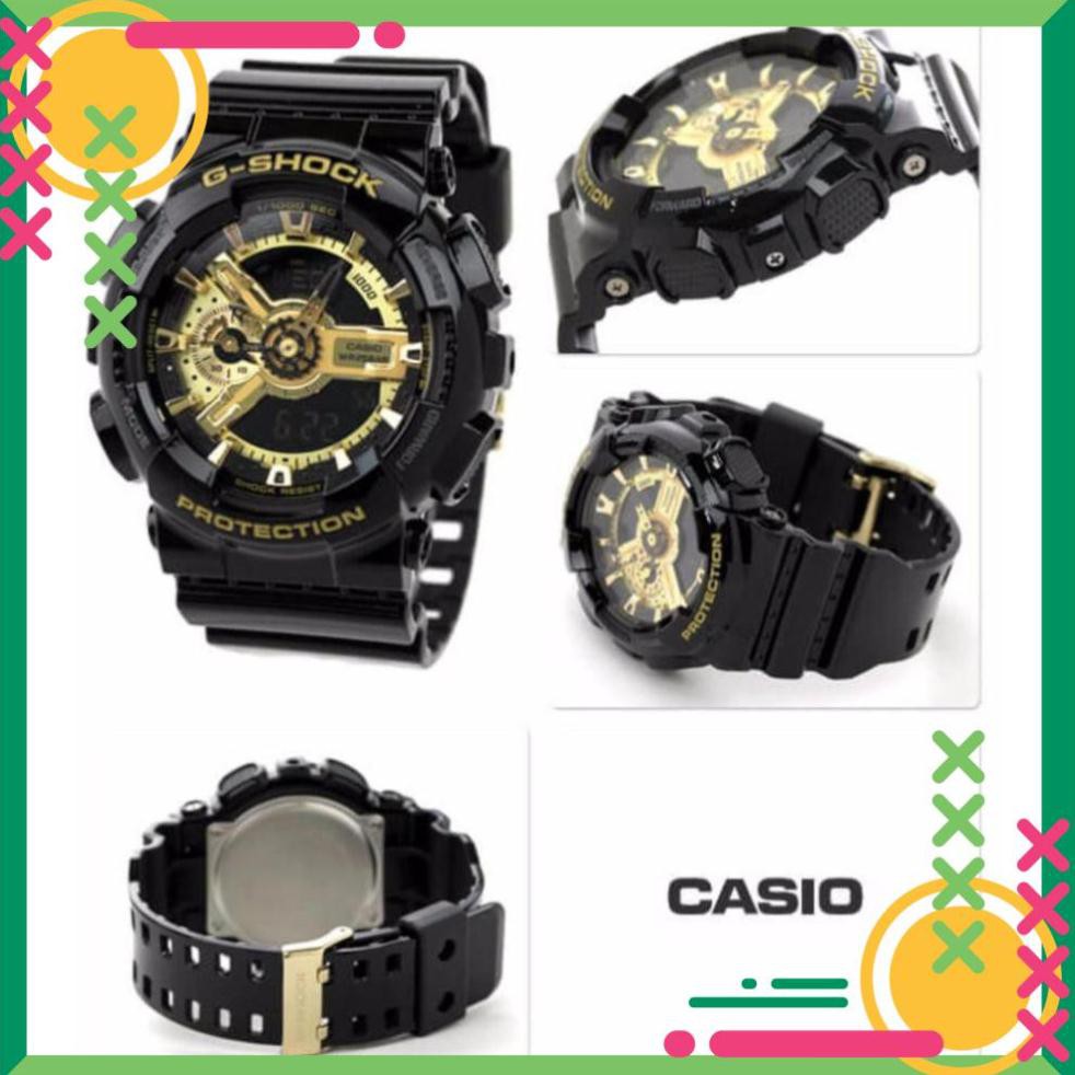 [ĐẸP. ĐỘC. GIÁ RẺ] Đồng hồ nam G-SHOCK  Casio GA-110GB-1ADR dây cao su