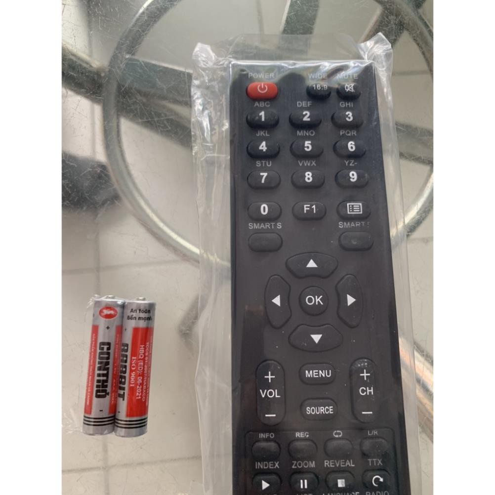 REMOTE ĐIỀU KHIỂN TIVI ASANZO SMART MẪU 3 XỊN-HÃNG