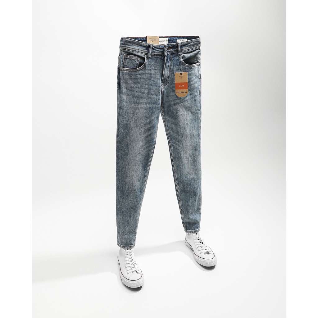 Quần Jean nam PB xanh khói  - 493