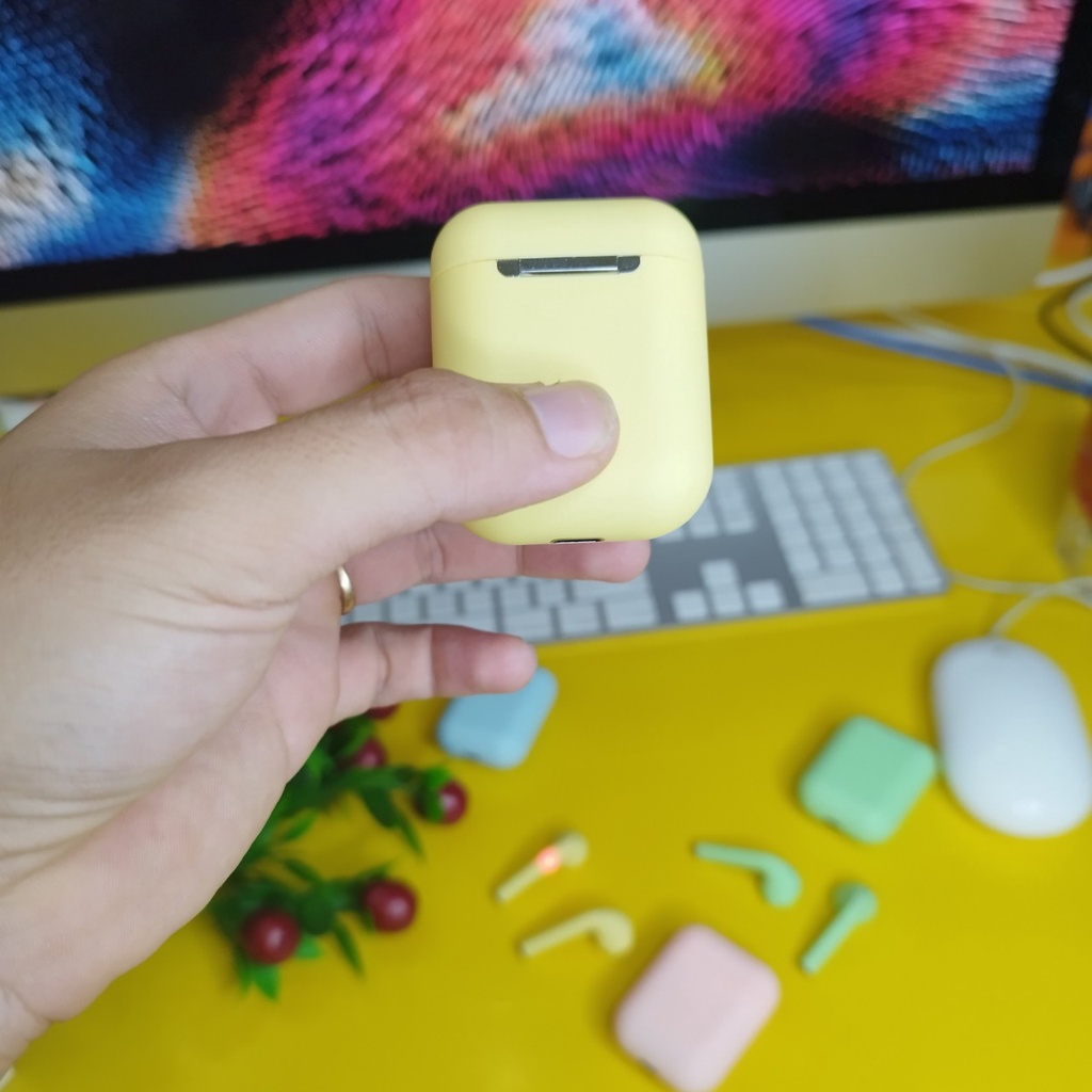 Tai Nghe Bluetooth INPODS 12 TWS Nhiều Màu - Cảm Biến Chạm Bảo Hành 3 Tháng
