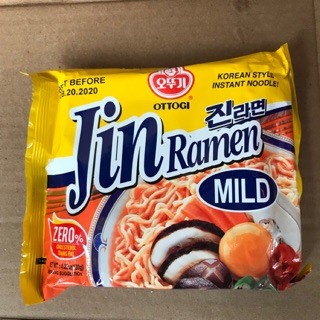 Gói Mỳ Nước JIN Ramen Mild Ottogi 120g