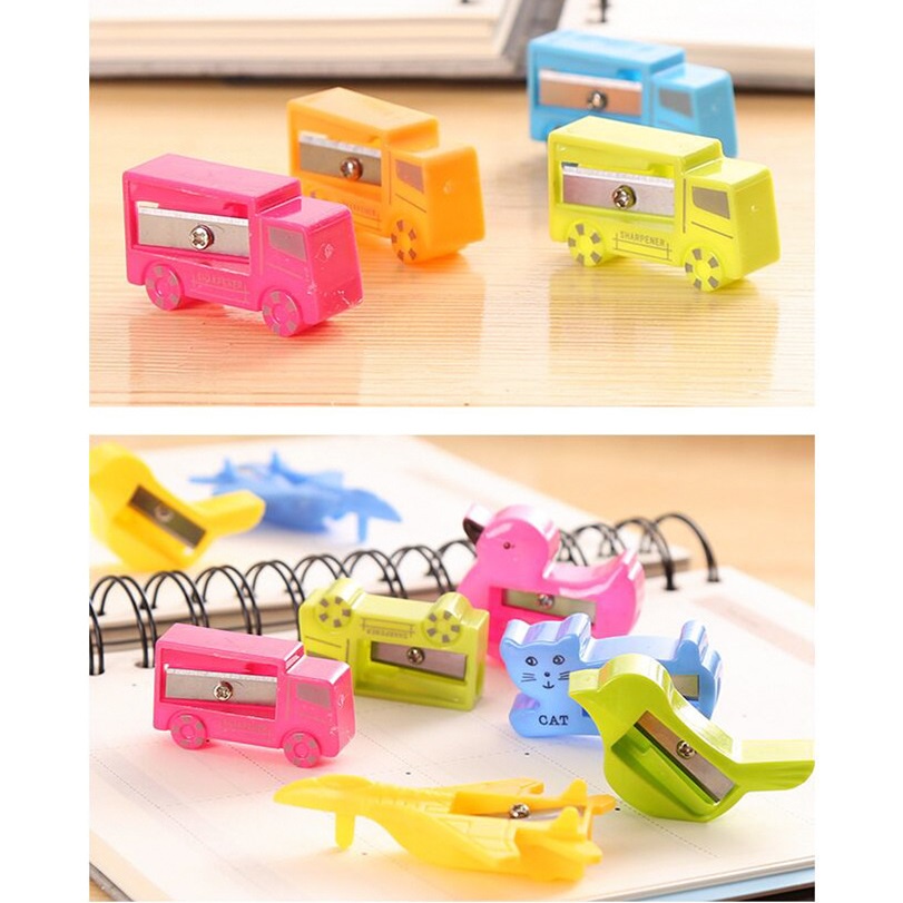 Gọt bút chì cute nhiều hình màu sắc cho bé, chuốt bút chì hoạt hình xinh xắn