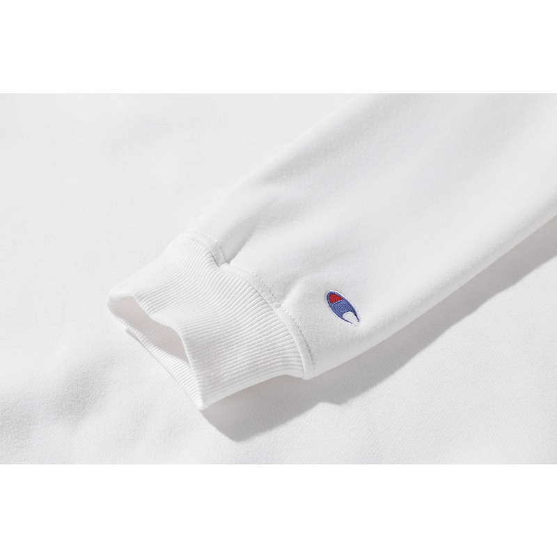 Áo sweatshirt tay dài thêu logo Champion đơn giản thời trang