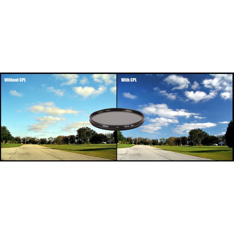 FILTER CPL - KÍNH LỌC CPL HOYA MARUMI DAISEE TIFFEN K&F Concept 40.5MM 58MM 62MM 67MM 77MM