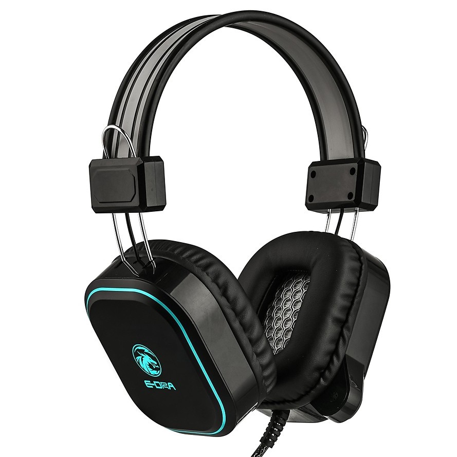 TAI NGHE GAMING E-DRA EH401 LED RGB HÀNG CHÍNH HÃNG