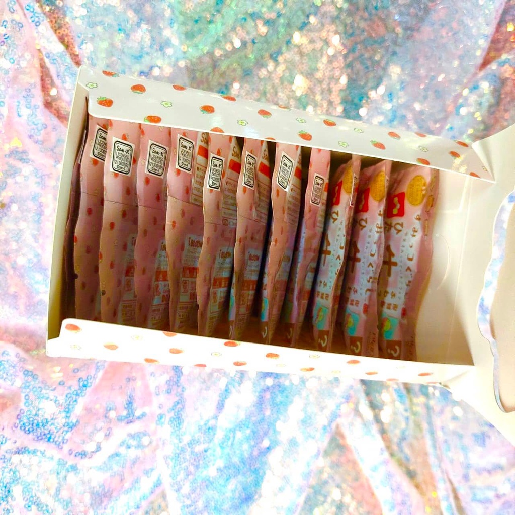 Squishy bộ box lát bánh mì sumiko ibloom siêu rare full 12pcs