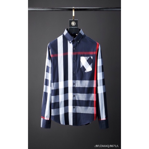 Áo sơ mi nam dài tay BURBERRY BBR cao cấp