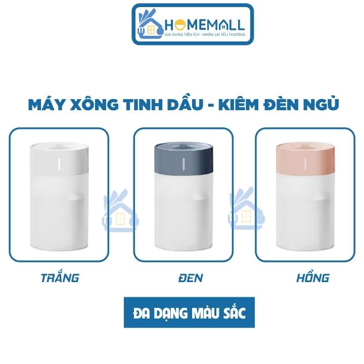 Máy xông tinh dầu kiêm decor đèn ngủ - Máy phun sương tạo ẩm dung tích 260ml MX6