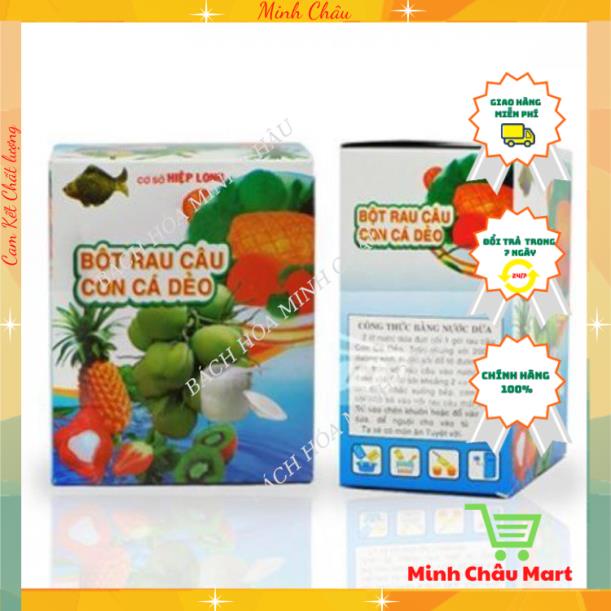 Bột Rau Câu Con Cá Dẻo Hiệp Long Gói 10gr