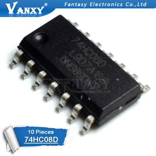 Bộ 10 Ic Chất Lượng Cao 74hc08d Sop14 74hc08 Sop Sn74Hc08Dr Sop-14 Sn74Hc08 Smd