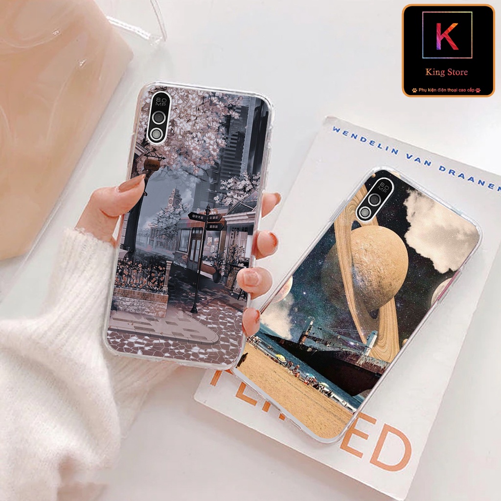Ốp Lưng Vsmart Bee 3 - Vsmart Bee in hình Phong cảnh ban đêm - Chất liệu Silicon cao cấp bảo vệ máy